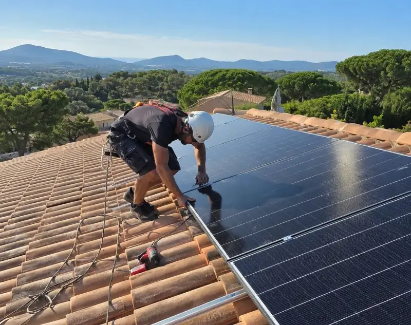 Installateur panneaux solaires Gailhan — pose photovoltaïque sur toiture
