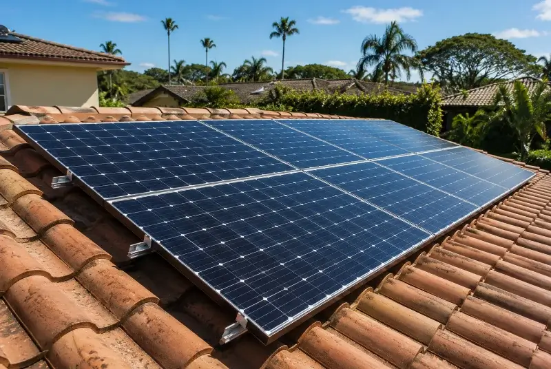 Installation de panneaux solaires à Gailhan