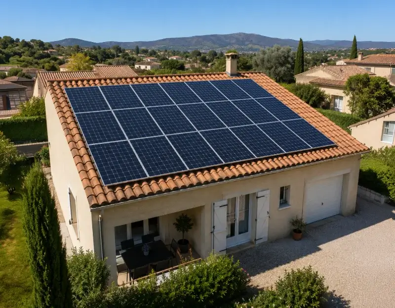 Prime à l'autoconsommation panneaux solaires Gailhan — aide financière de l'État